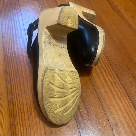 Sven Halter Style Clog, Black leather - Picture 3 of 7